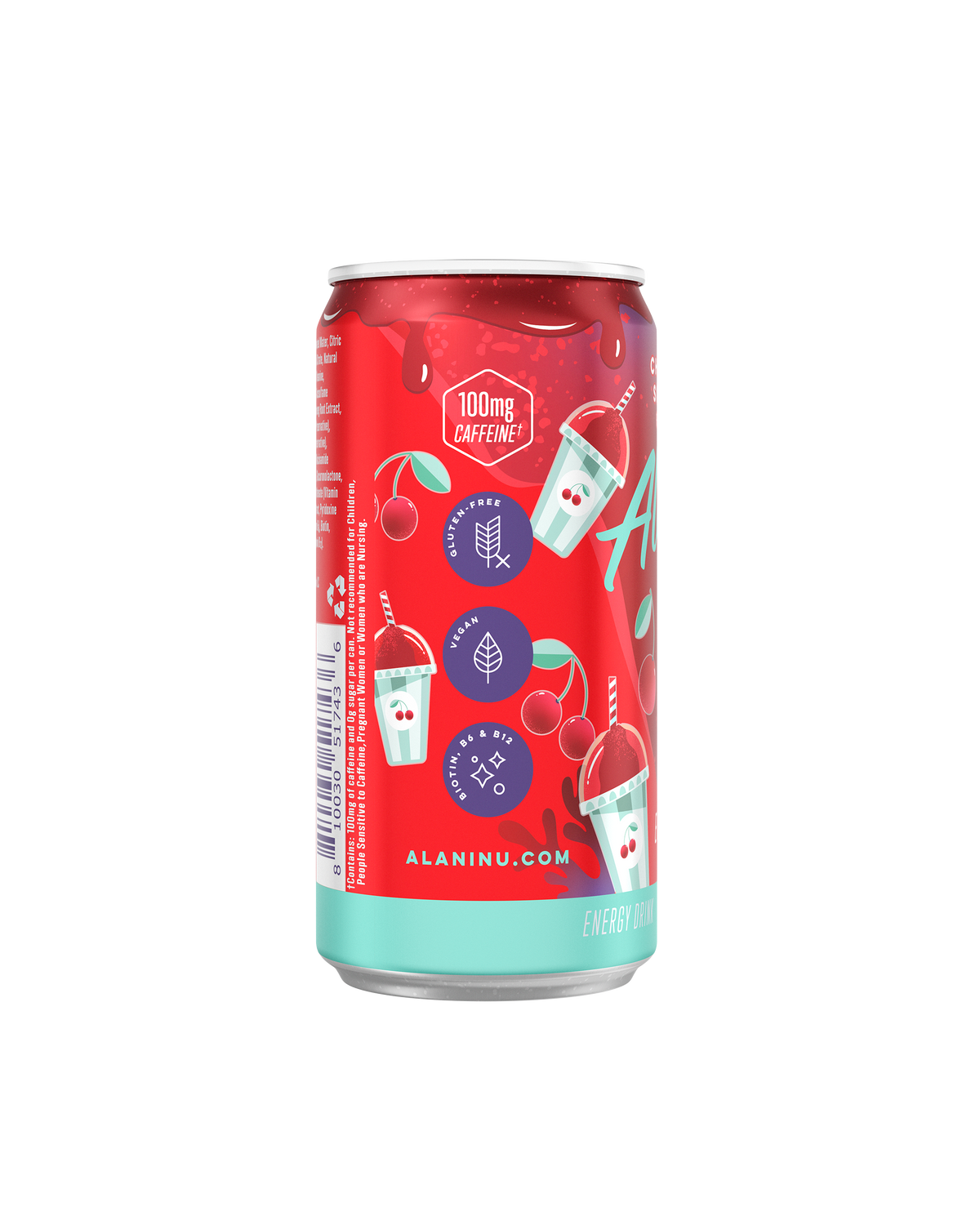 Alani Nu Mini Energy - Cherry Slush G3 - image 2