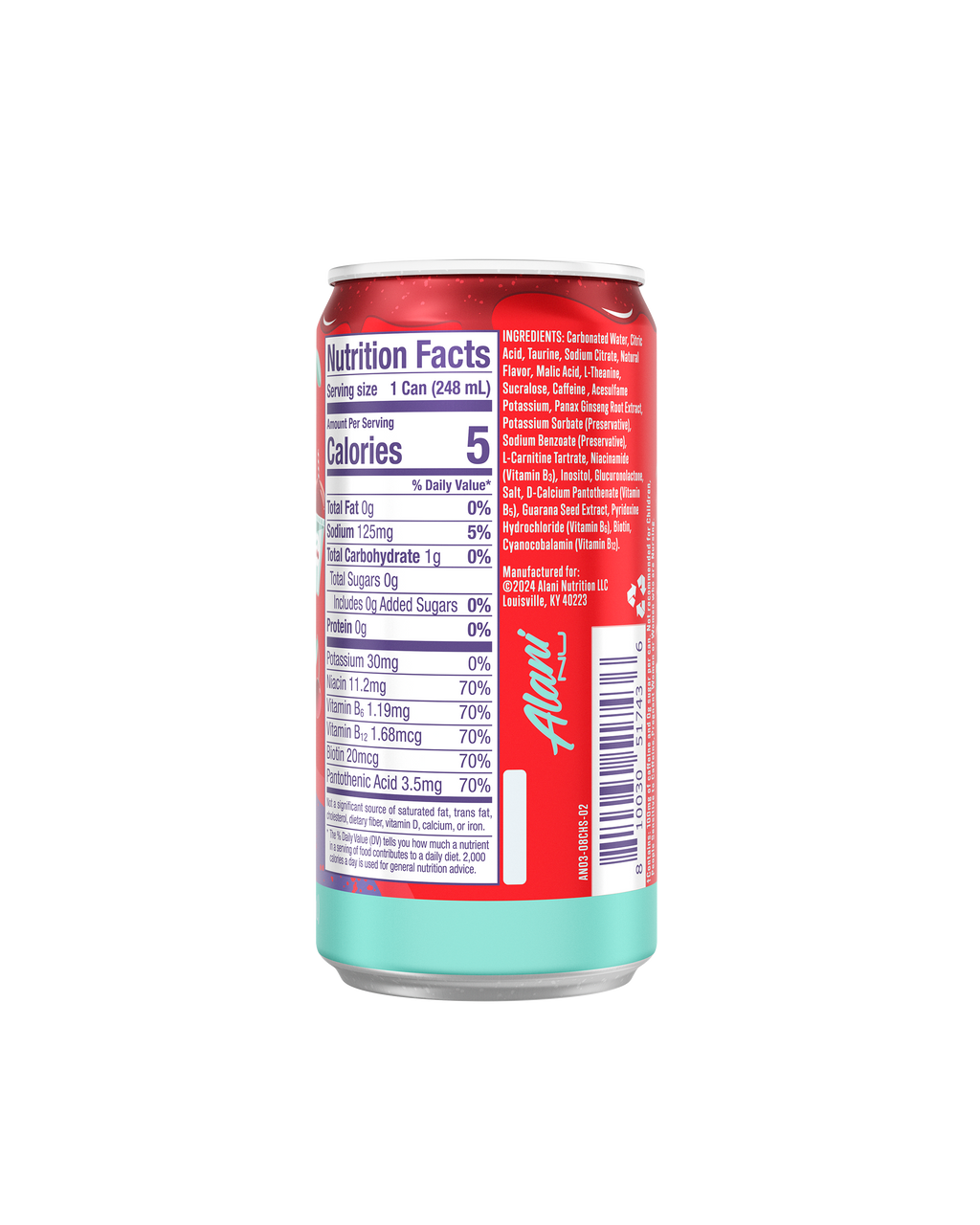 Alani Nu Mini Energy - Cherry Slush G3 - image 3